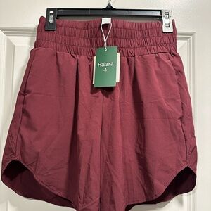 Halara Women's Burgundy Long Shorts